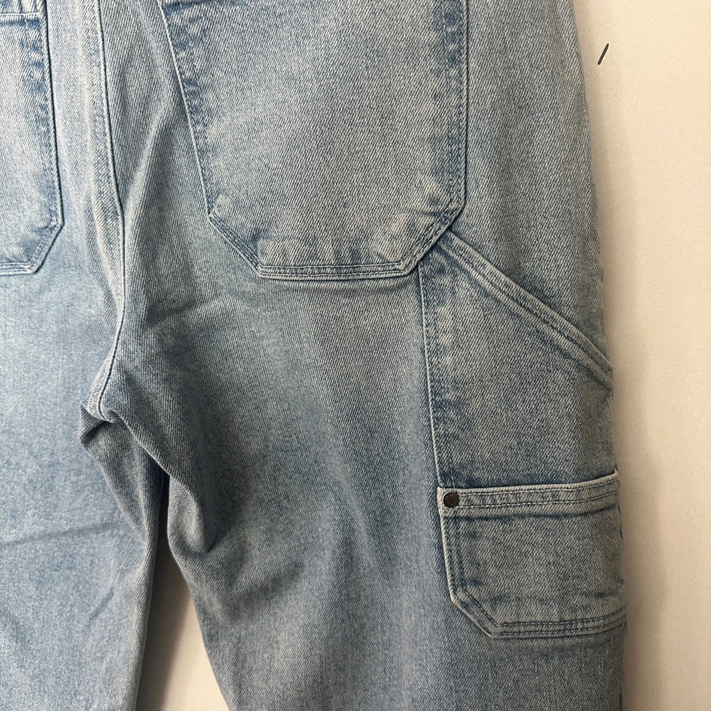 PAIGE Light Wash Straight-Leg Carpenter Style Jeans Women’s Size 27 - Picture 5 of 8